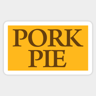 Goodbye Pork Pie Sticker